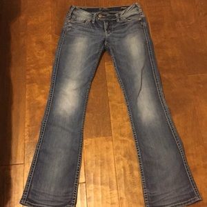 Silver Bootcut Jeans Sz 28